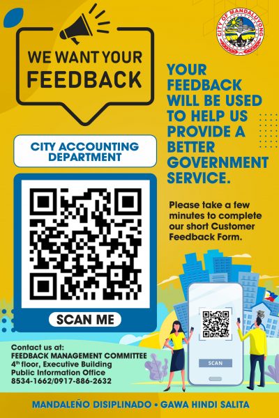 ACCOUNTING feedback poster