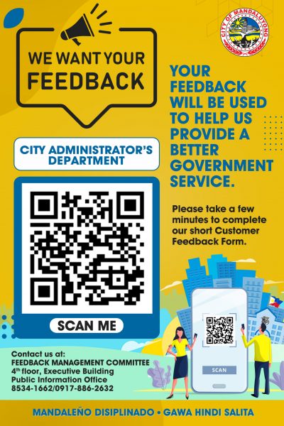 ADMIN feedback poster