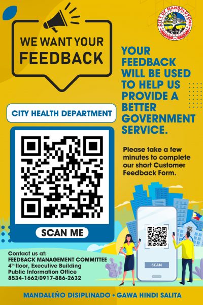 CITY HEALTH feedback poster