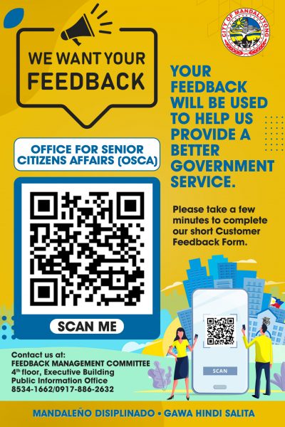 OSCA feedback poster