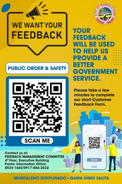 POS feedback poster